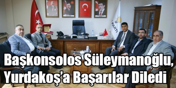 Süleymanoğlu, Yurdakoş’a Başarılar Diledi