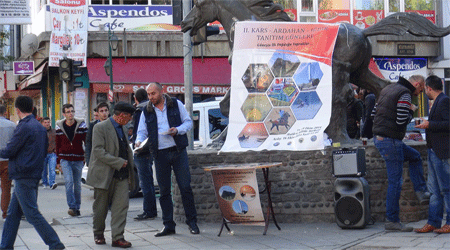Kars Ardahan Iğdır Tanıtım Günleri stantları