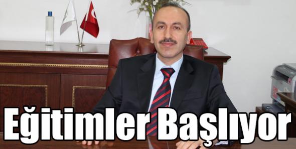 Eğitimler Başlıyor