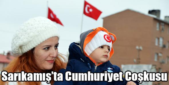 Sarıkamış’ta Cumhuriyet Coşkusu