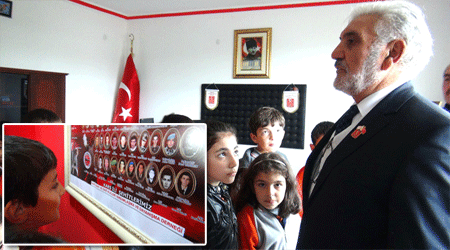 Gazi ve Şehitler Müzesi'ne miniklerin ziyareti!