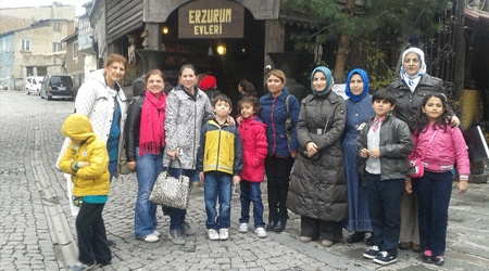 Sultanların Velileri Erzurum’u gezdi