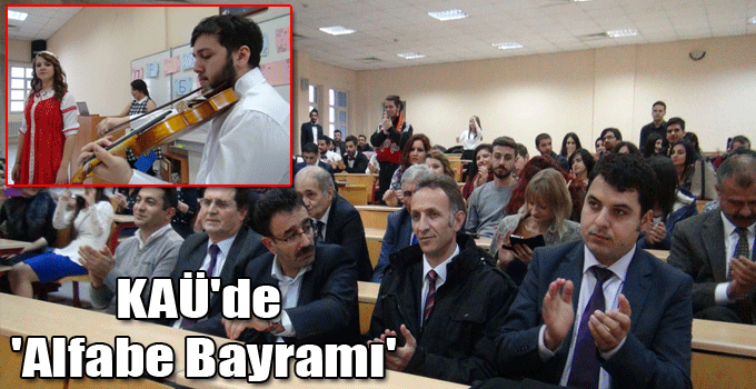 KAÜ'de 'Alfabe Bayramı'