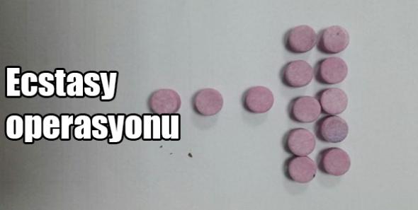 Kars’ta Ecstasy operasyonu