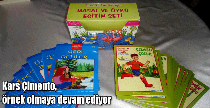 Kars Çimento, örnek olmaya devam ediyor