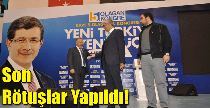 Son Rötuşlar Yapıldı!