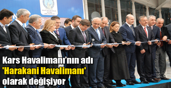 Kars Havalimanı’nın adı 'Harakani Havalimanı' olarak değişiyor