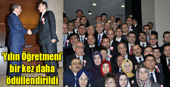‘Yılın Öğretmeni’ bir kez daha ödüllendirildi
