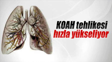 KOAH tehlikesi hızla yükseliyor