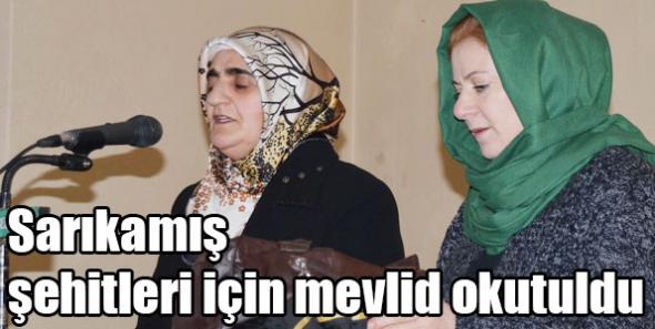 Sarıkamış şehitleri için mevlid okutuldu