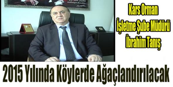 Kars’ta ağaçlandırma çalışmaları