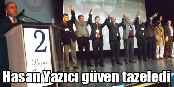 Hasan Yazıcı güven tazeledi