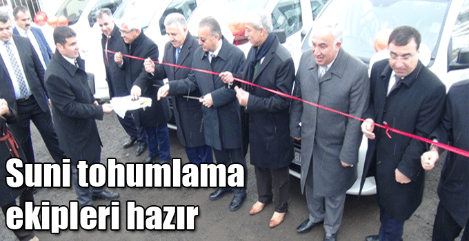 Suni tohumlama ekipleri hazır