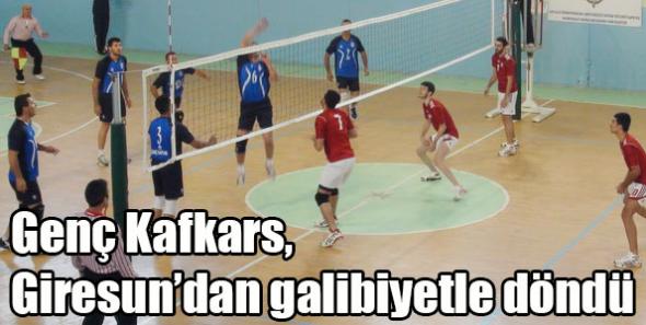 Genç Kafkars, Giresun’dan galibiyetle döndü