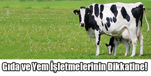 Gıda ve Yem İşletmelerinin Dikkatine!