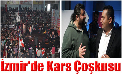 Kars gecesinde büyük coşku
