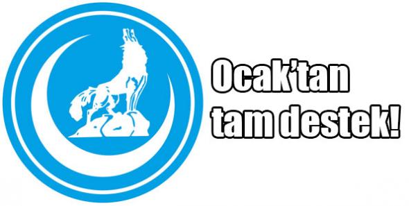 Ocak’tan tam destek!