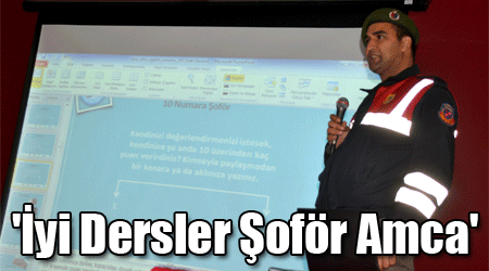 'İyi Dersler Şoför Amca'