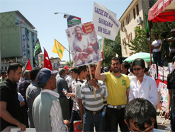 IĞDIR'DA İSRAİL'İ PROTESTO EYLEMİ