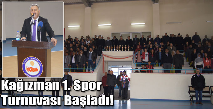 Kağızman 1. Spor Turnuvası Başladı!