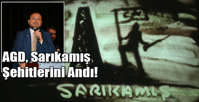 AGD, Sarıkamış Şehitlerini Andı!