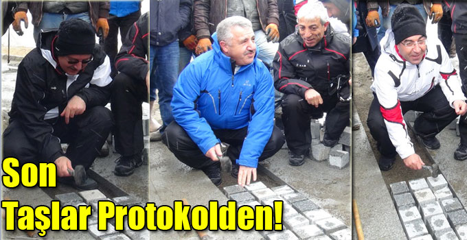 Son Taşlar Protokolden!