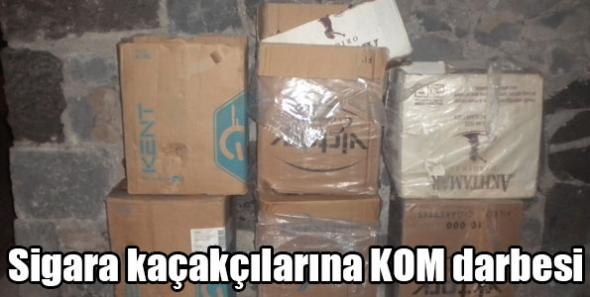 Sigara kaçakçılarına KOM darbesi