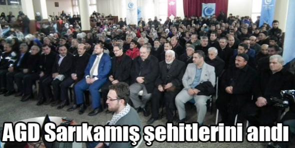 AGD Sarıkamış şehitlerini andı