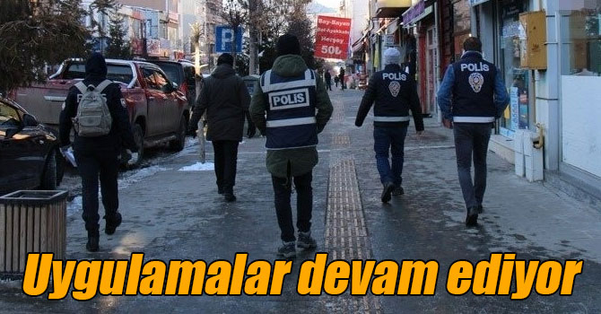 Kars’ta Covid-19 uygulamaları devam ediyor