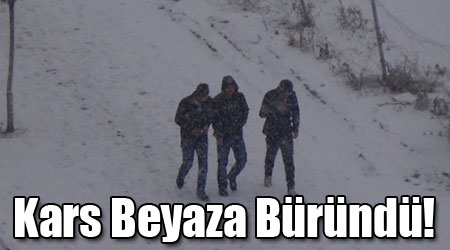 Kars Beyaza Büründü!