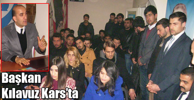 Ülkü Ocakları Genel Başkanı Kılavuz Kars’ta