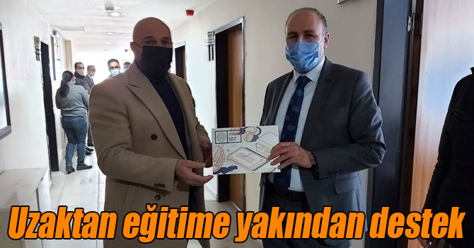 Uzaktan eğitime yakından destek