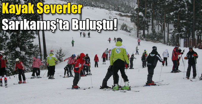 Kayak Severler Sarıkamış'ta Buluştu!