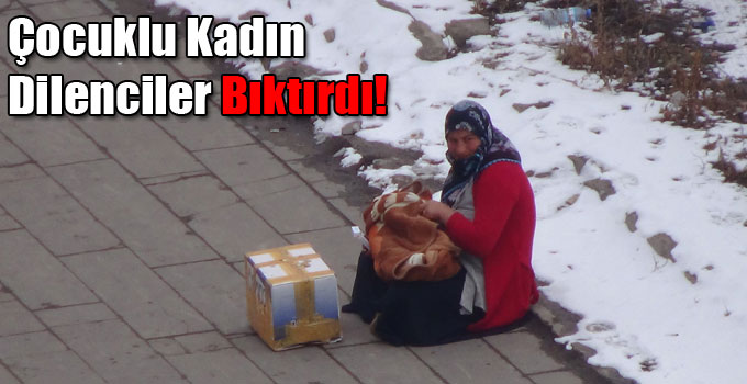 Çocuklu Kadın Dilenciler Bıktırdı!