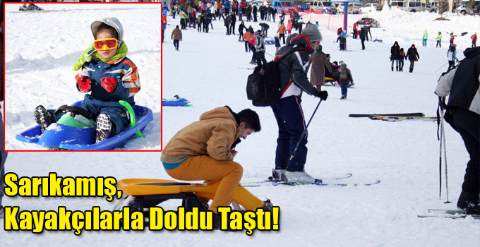 Sarıkamış, Kayakçılarla Doldu Taştı!