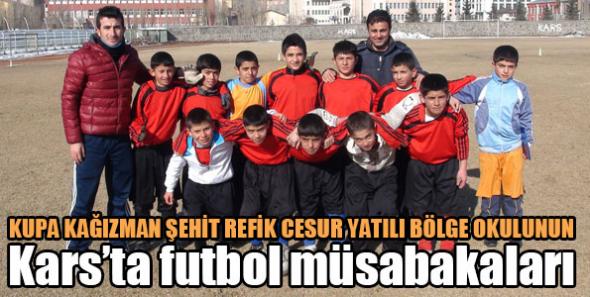 Kars’ta futbol müsabakaları