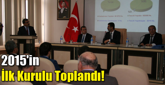 2015'in İlk Kurulu Toplandı!