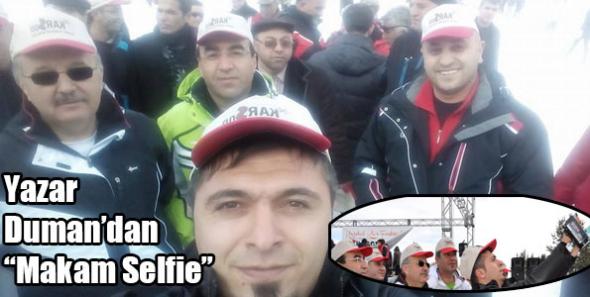Yazar Duman’dan 'Makam Selfie'