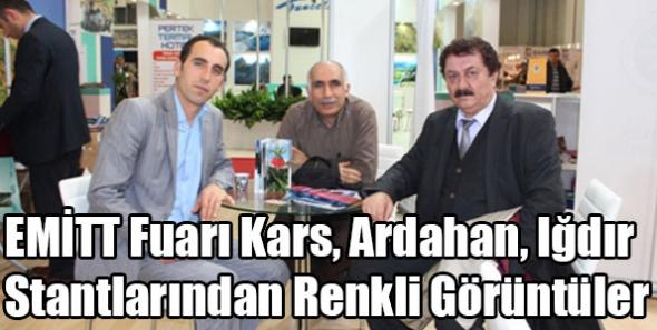 EMİTT Fuarı Kars, Ardahan, Iğdır Stantlarından Renkli Görüntüler