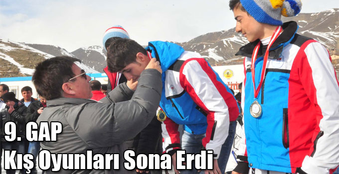 9. GAP Kış Oyunları Sona Erdi