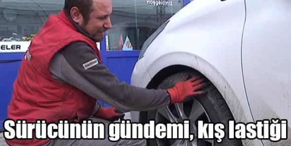 Sürücünün gündemi, kış lastiği
