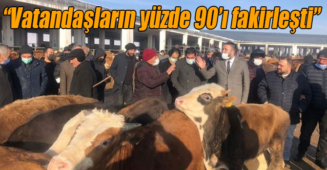 Güven: “Vatandaşların yüzde 90’ı fakirleşti”