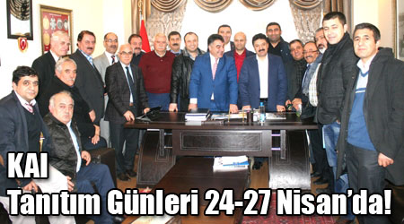 KAI Tanıtım Günleri 24-27 Nisan’da!