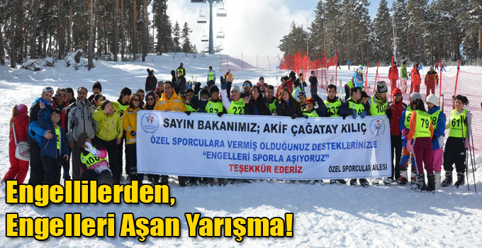 Engellilerden, Engelleri Aşan Yarışma!