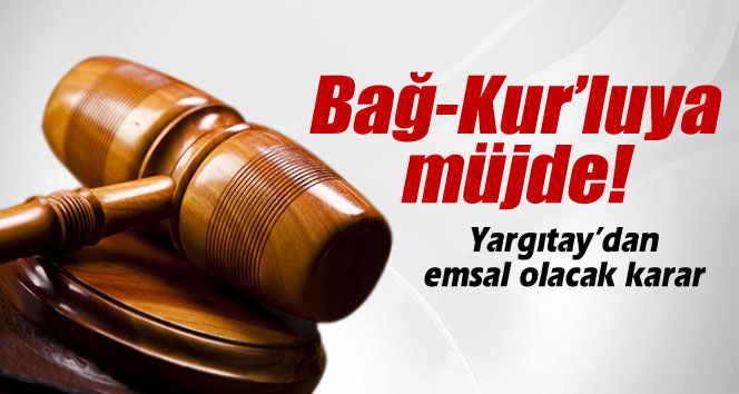 Bağ-Kur’luya müjde