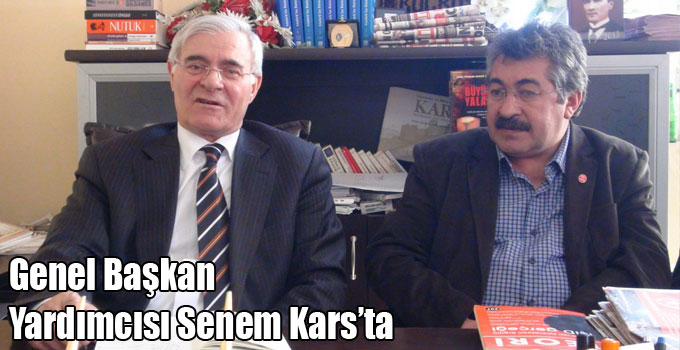 Genel Başkan Yardımcısı Senem Kars’ta