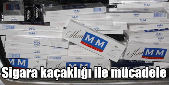 Sigara kaçaklığı ile mücadele