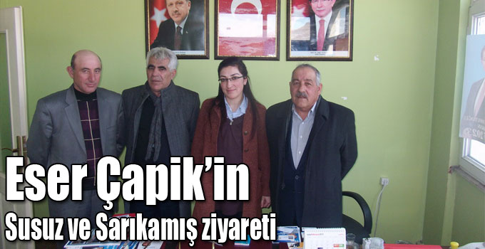 Eser Çapik’in Susuz ve Sarıkamış ziyareti