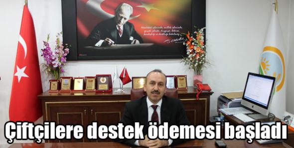 Çiftçilere destek ödemesi başladı