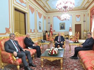 TVHB’den TBMM Başkanı Şentop’a anlamlı ziyaret